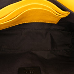 Mini Zucca Embossed Leather Baguette Satchel
