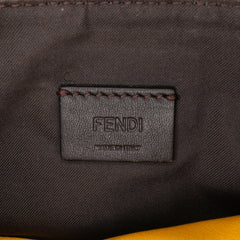 Mini Zucca Embossed Leather Baguette Satchel