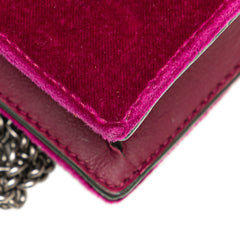 Super Mini Velvet Dionysus Crossbody