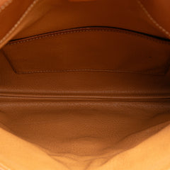 Macadam Coated Canvas Clutch