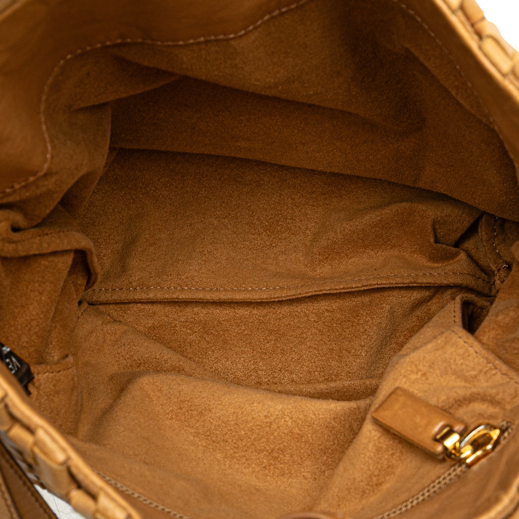 Woven Leather Intrecciato Shoulder Bag
