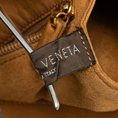 Woven Leather Intrecciato Shoulder Bag
