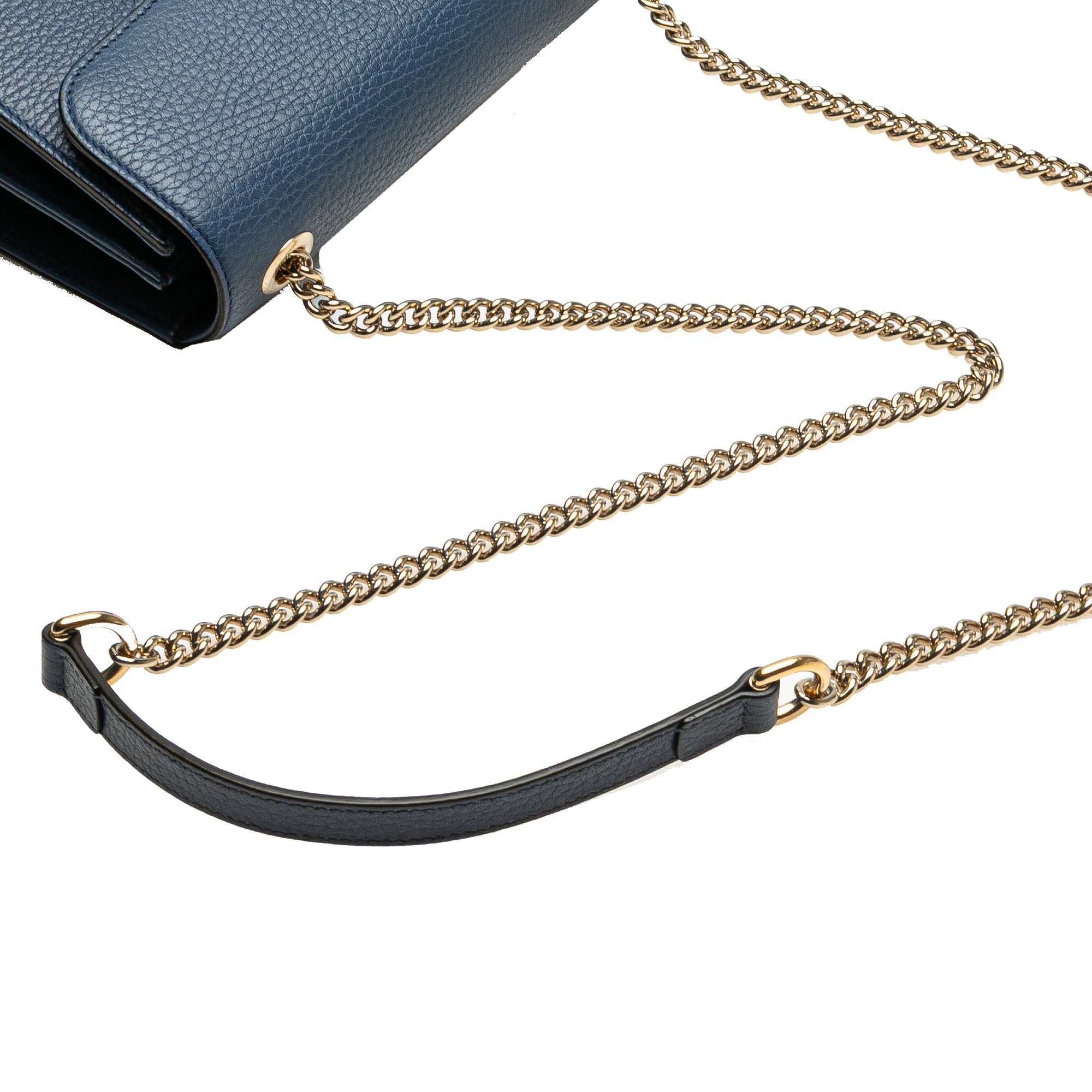 Small Dollar Calfskin Interlocking G Crossbody