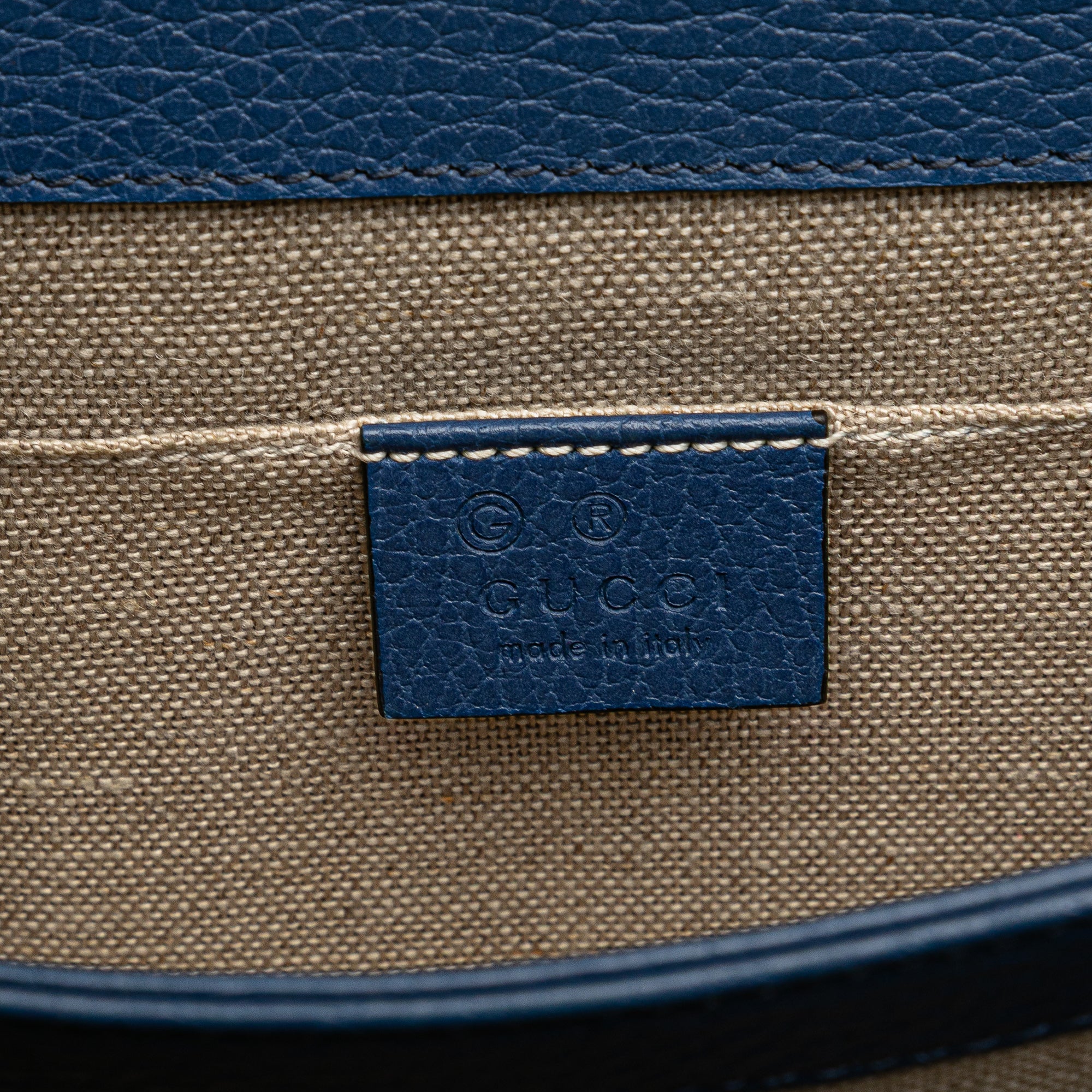 Small Dollar Calfskin Interlocking G Crossbody