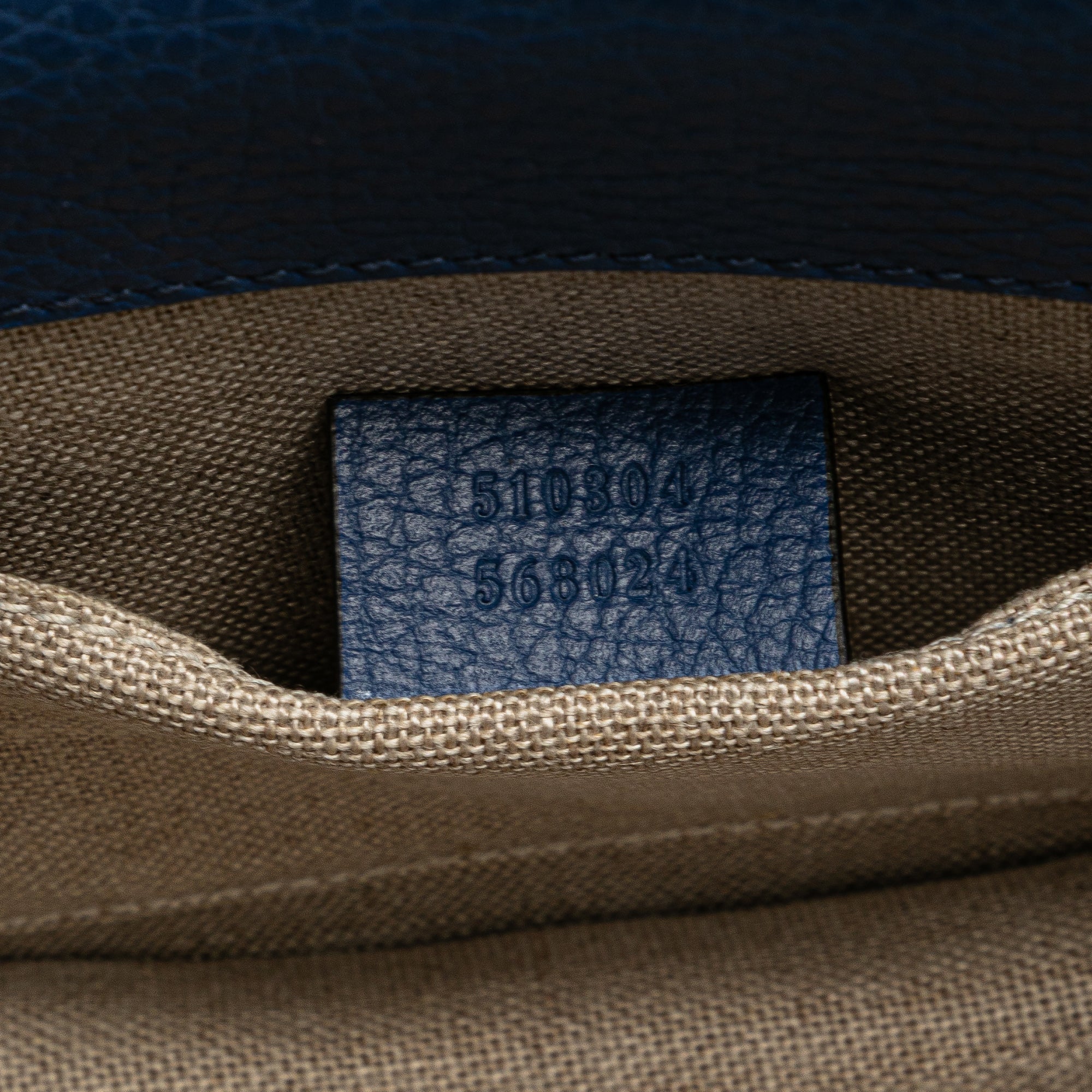 Small Dollar Calfskin Interlocking G Crossbody