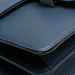Small Dollar Calfskin Interlocking G Crossbody