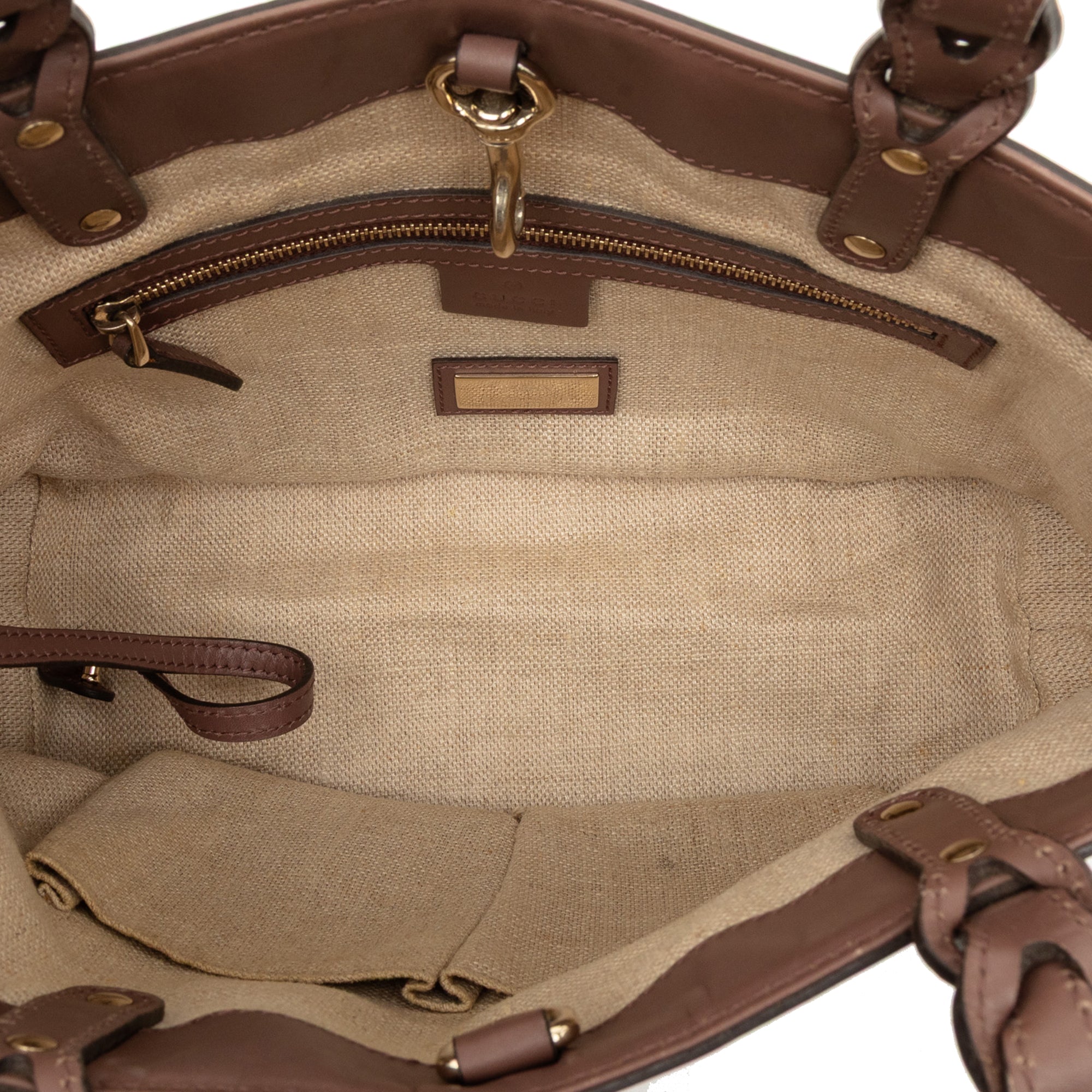 Small Canvas Logo Craft Tote