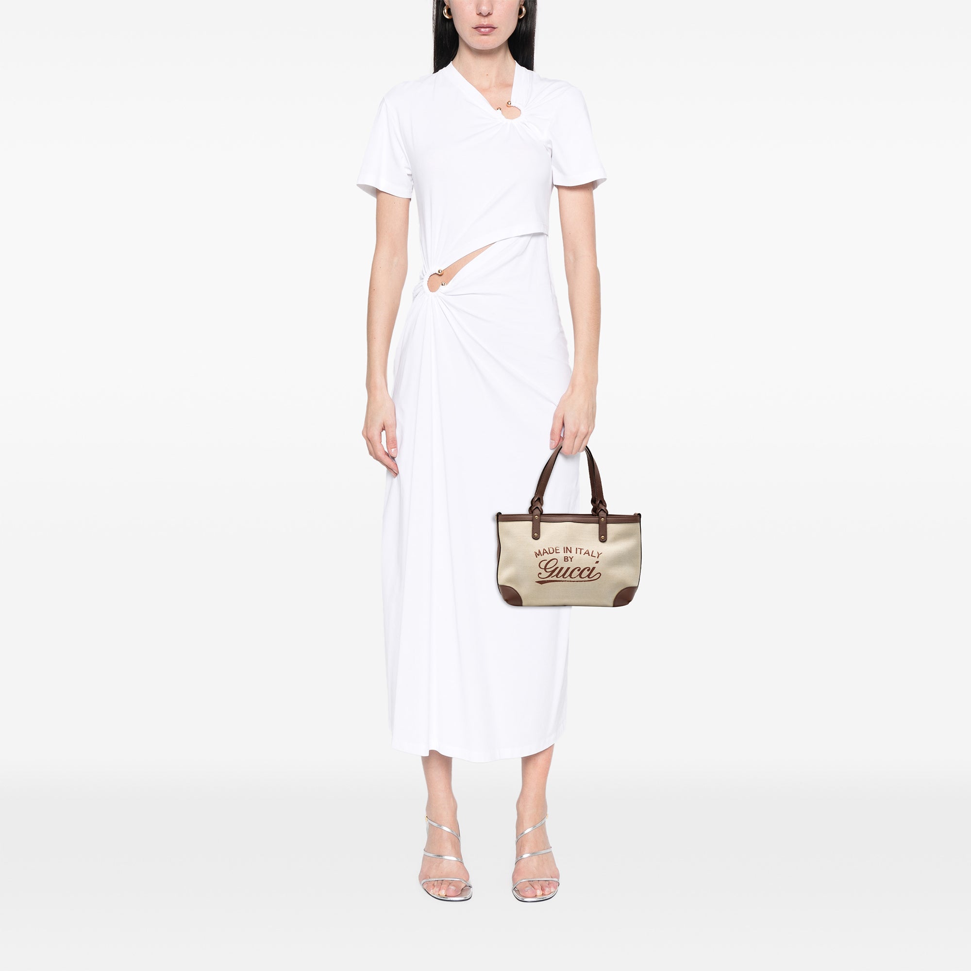 Small Canvas Logo Craft Tote