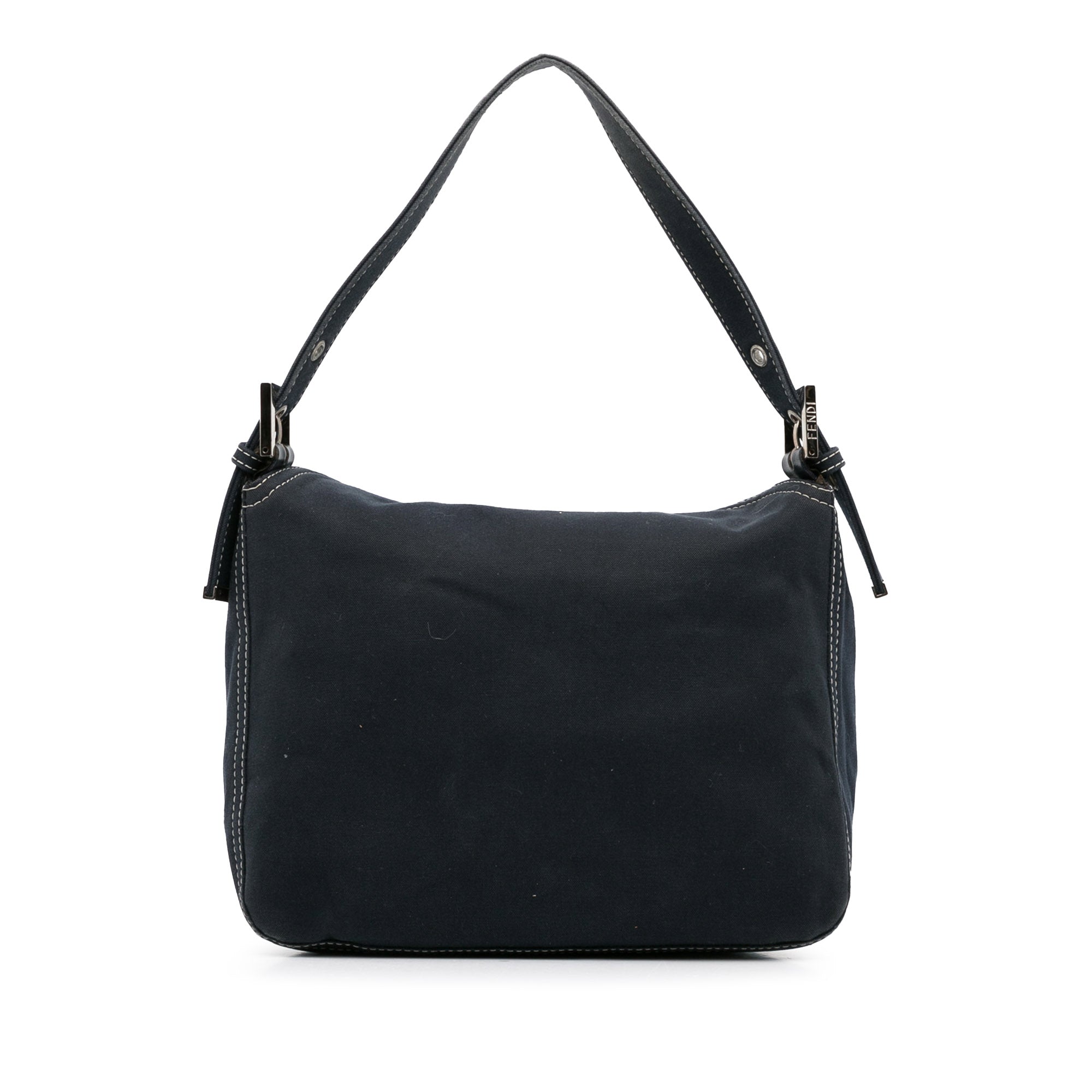 Canvas FF Marble Double Flap Shoulder Bag_3