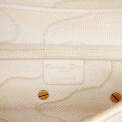 Mini Canvas Embroidered Camouflage Saddle Bag