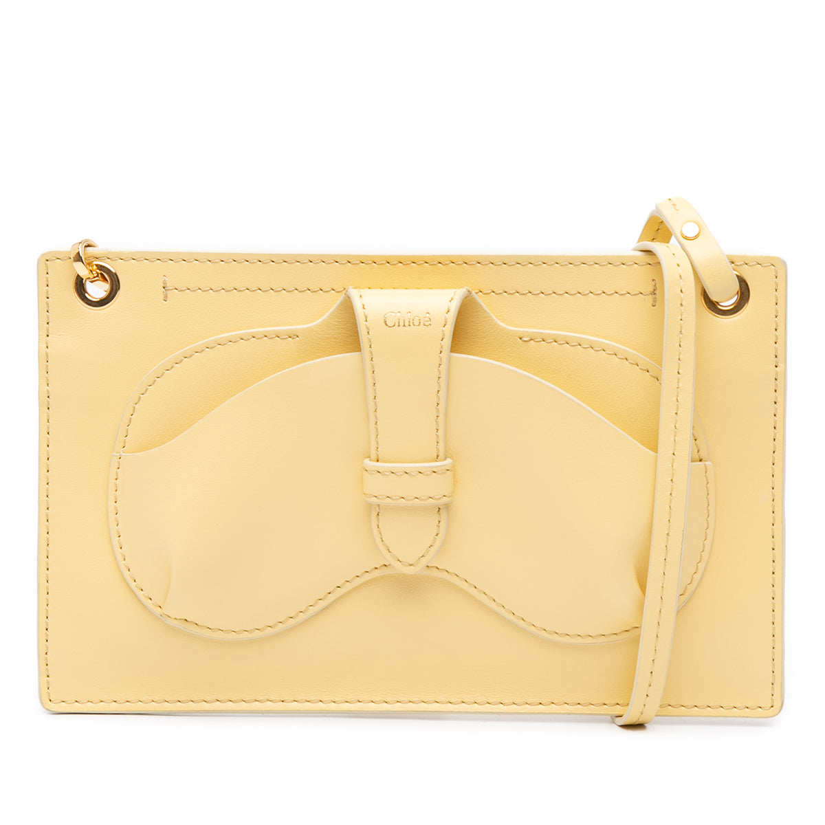 Leather Harrison Eyeglasses and Phone Pouch Crossbody