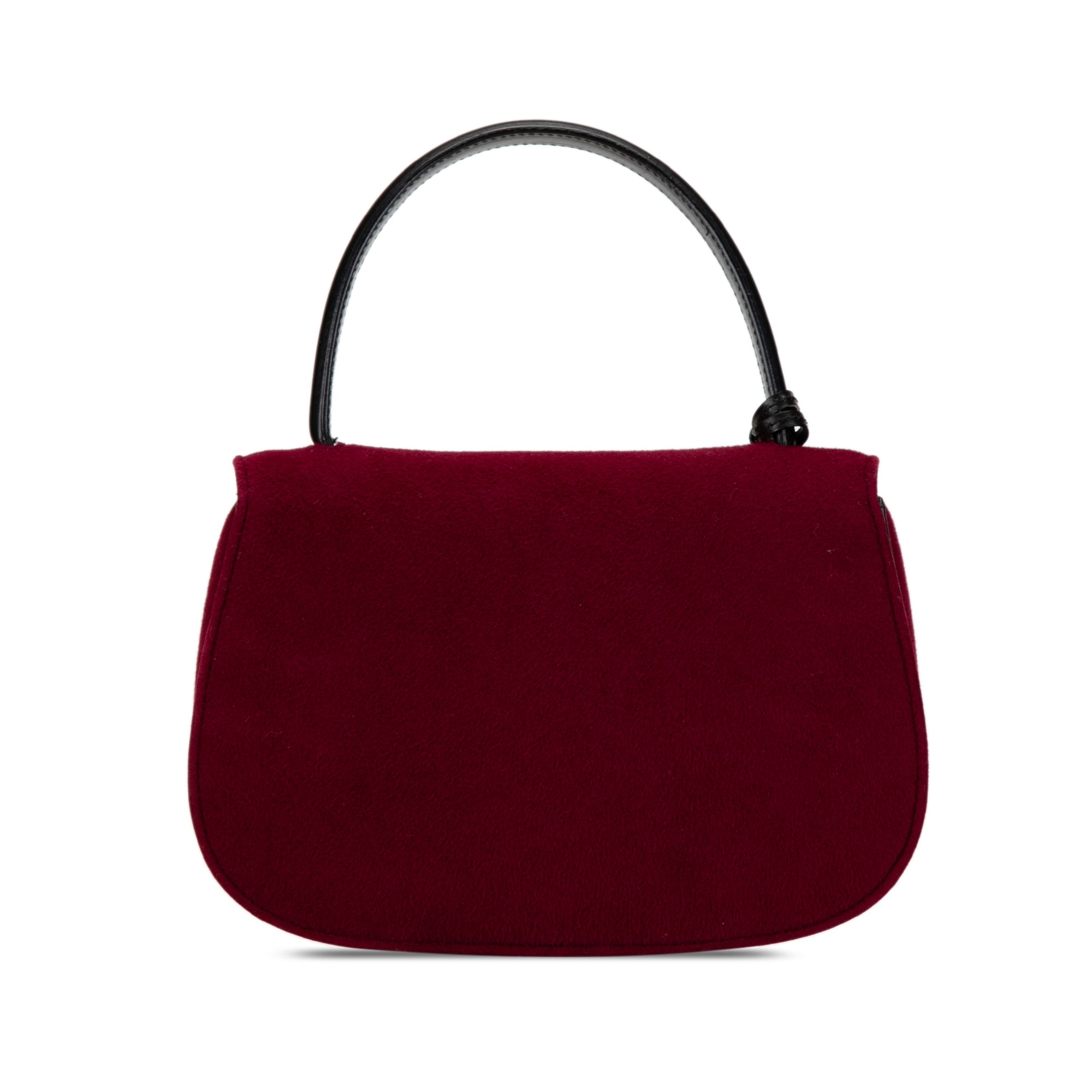 Felt Twist Lock Top Handle Bag_2