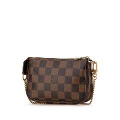 Damier Ebene Trunks and Bags Mini Pochette Accessoires