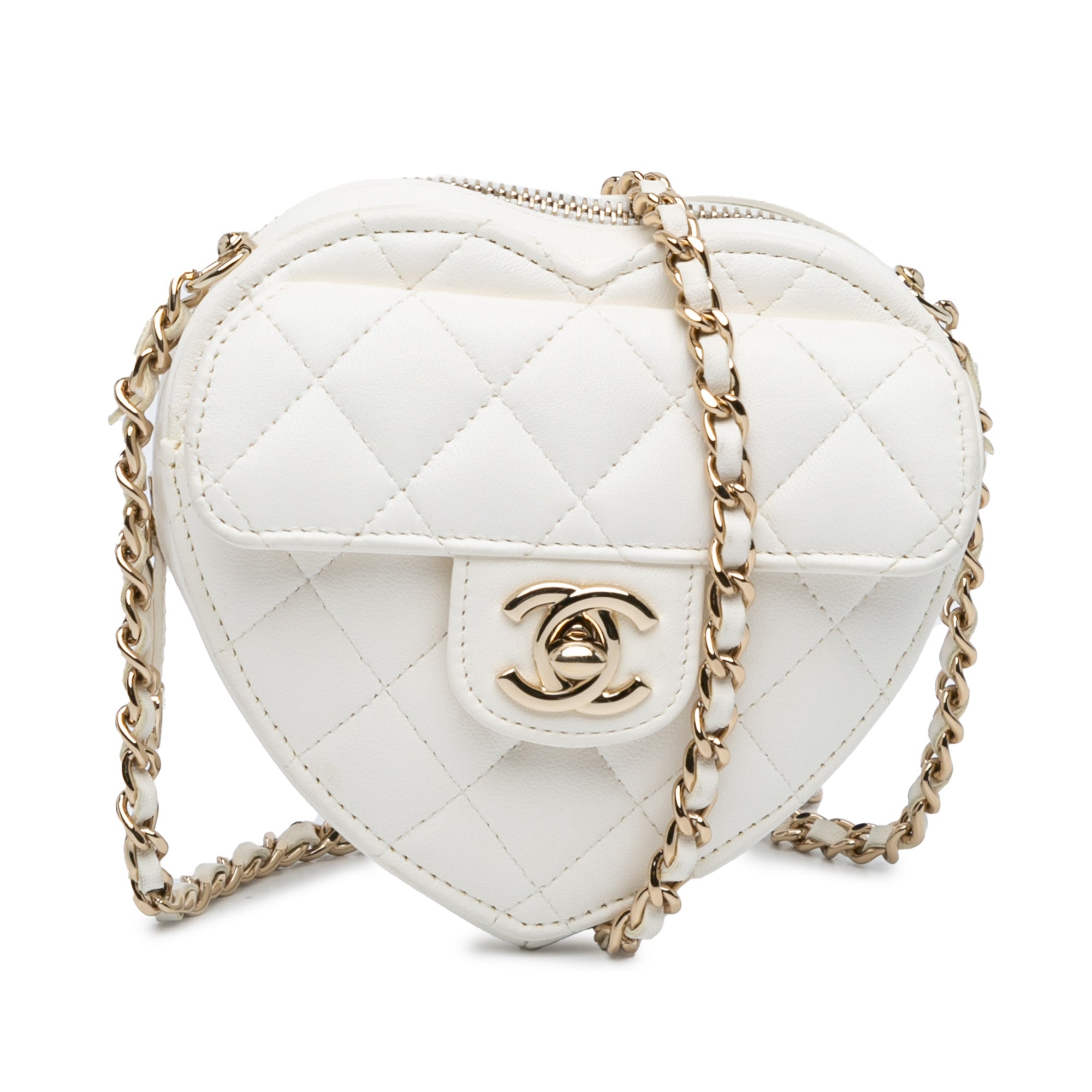 Mini Lambskin CC in Love Heart Crossbody