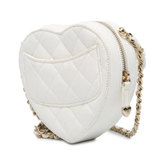 Mini Lambskin CC in Love Heart Crossbody