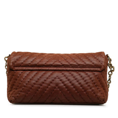 Surpique Chevron Flap Bag