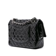 Medium Classic Patent Double Flap