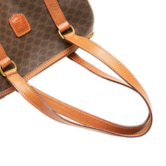 Macadam Coated Canvas Shoulder Bag