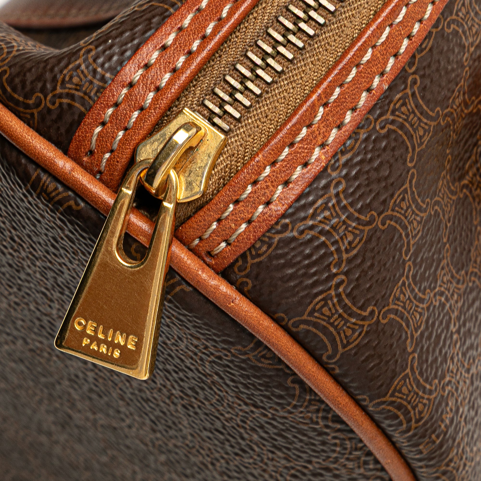 Macadam Coated Canvas Shoulder Bag