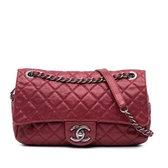 Medium Quilted Caviar Easy Flap