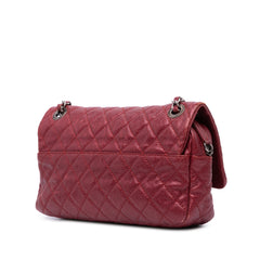 Medium Quilted Caviar Easy Flap