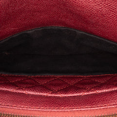 Medium Quilted Caviar Easy Flap