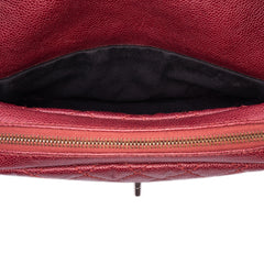 Medium Quilted Caviar Easy Flap