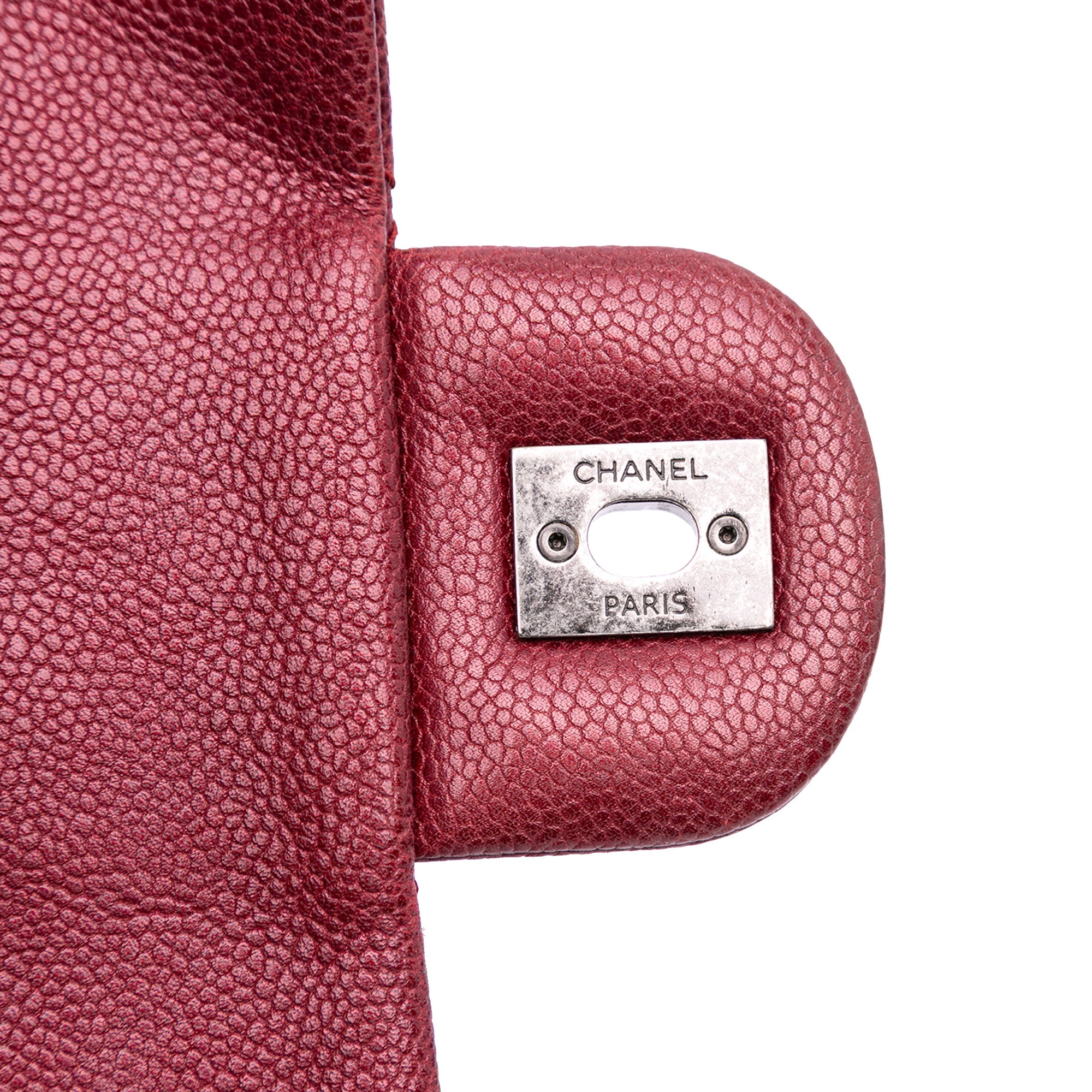 Medium Quilted Caviar Easy Flap