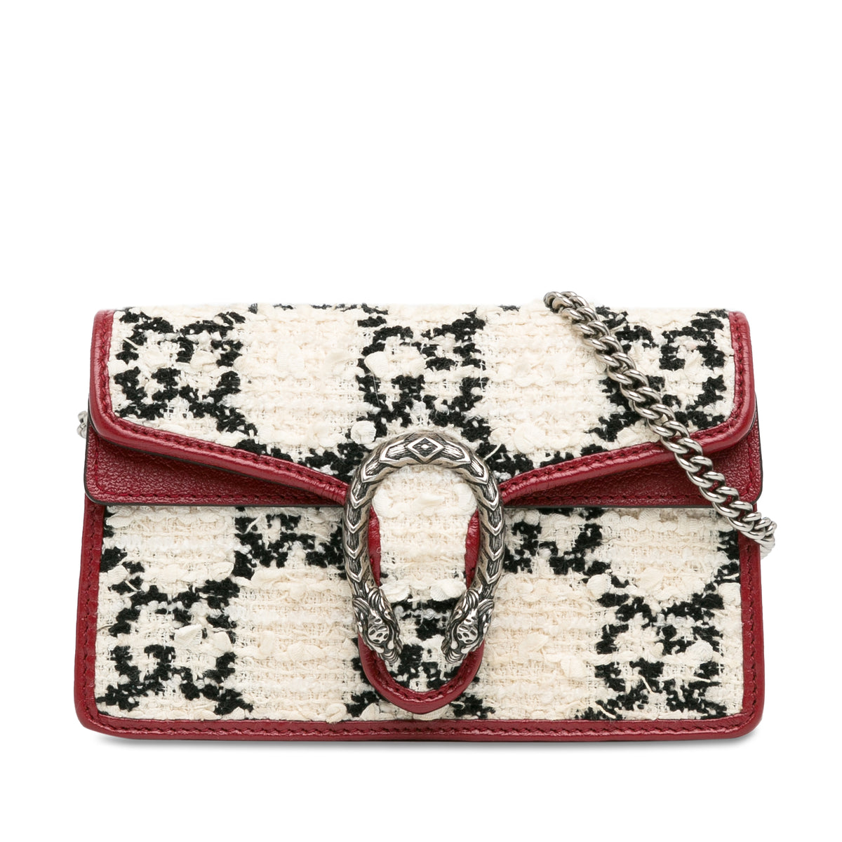 Super Mini GG Tweed Dionysus Crossbody Bag