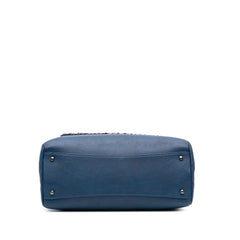Large Caviar and Tweed Coco Break Shopping Tote