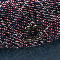 Large Caviar and Tweed Coco Break Shopping Tote