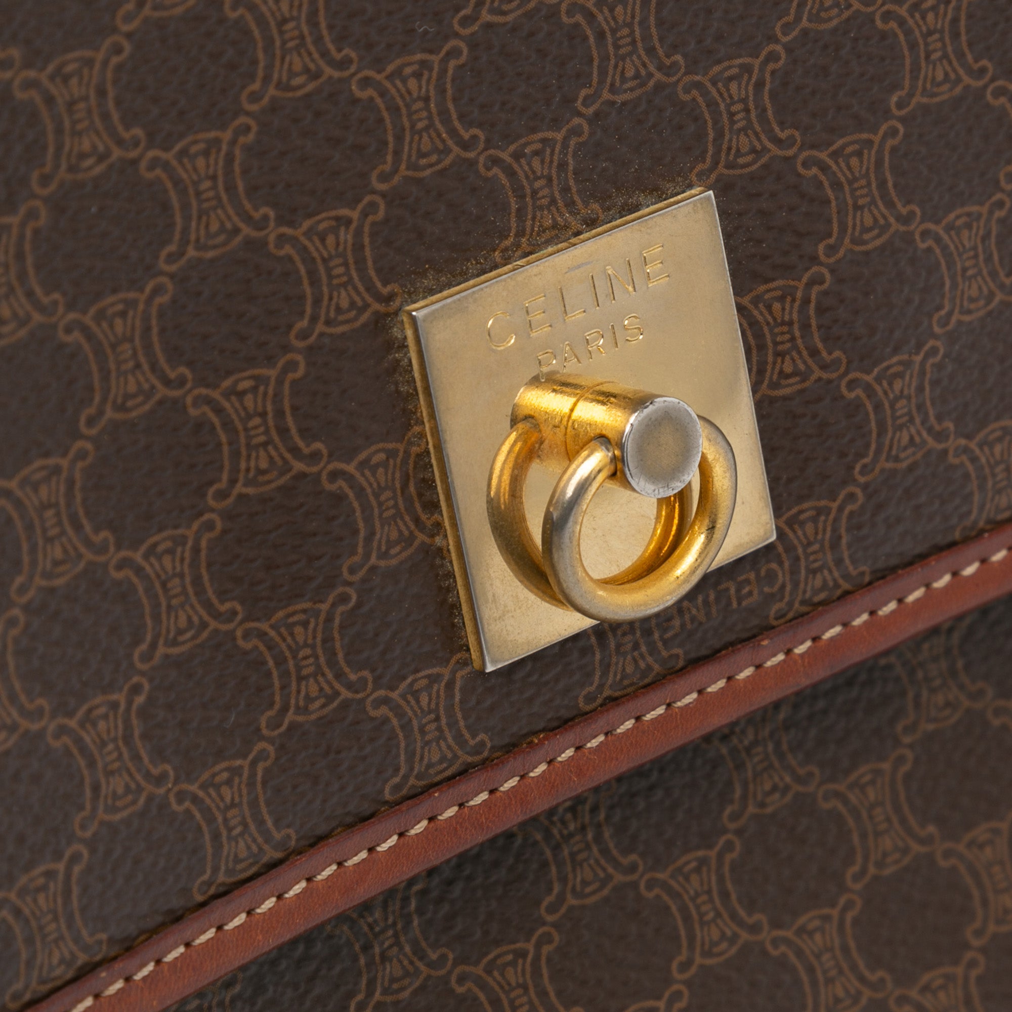 Macadam Coated Canvas Crossbody