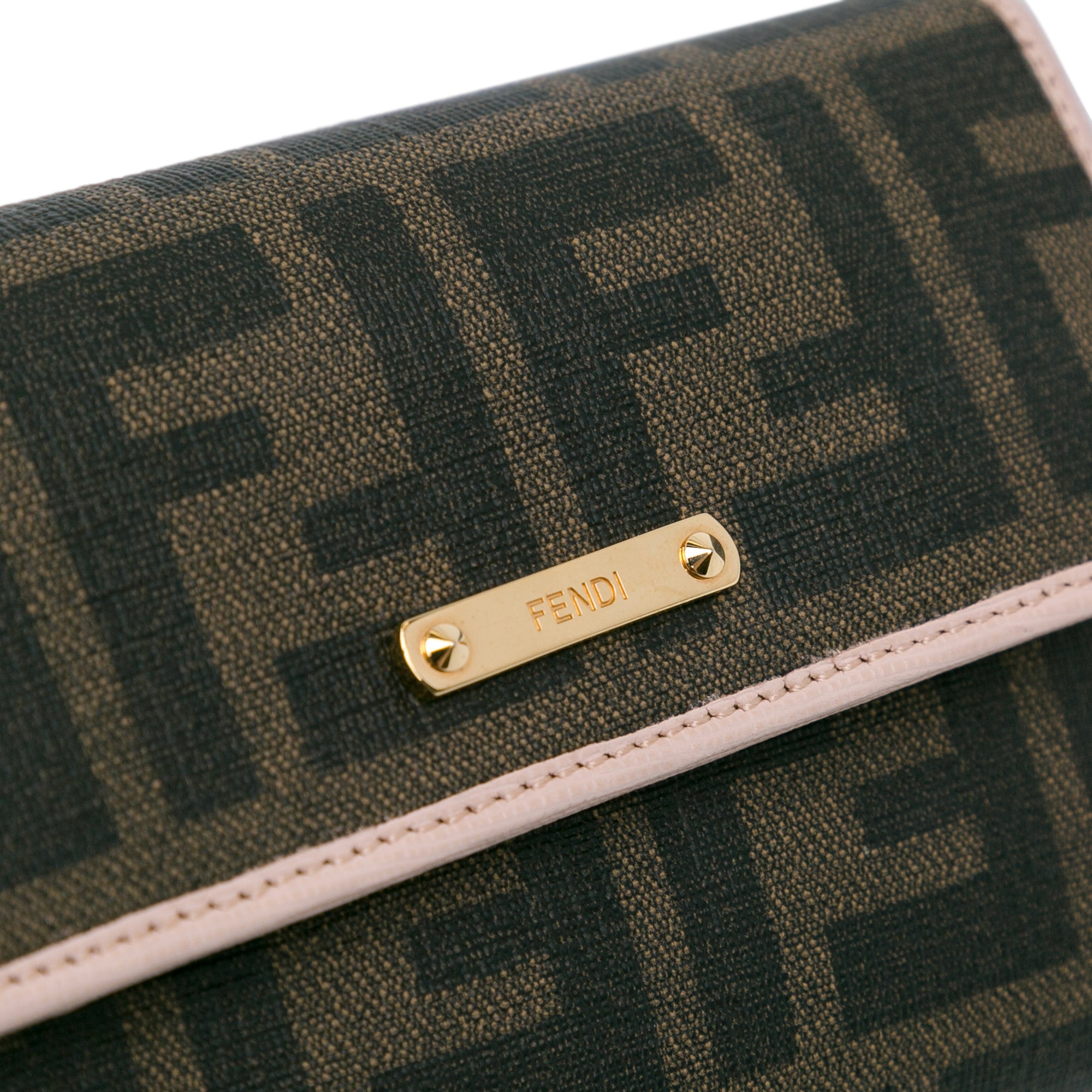 Zucca Coated Canvas Small Wallet