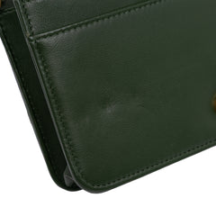 Chevron Quilted Crumpled Calfskin Boy Wallet On Chain