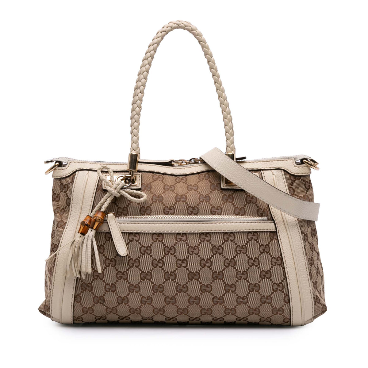 GG Canvas Bella Satchel