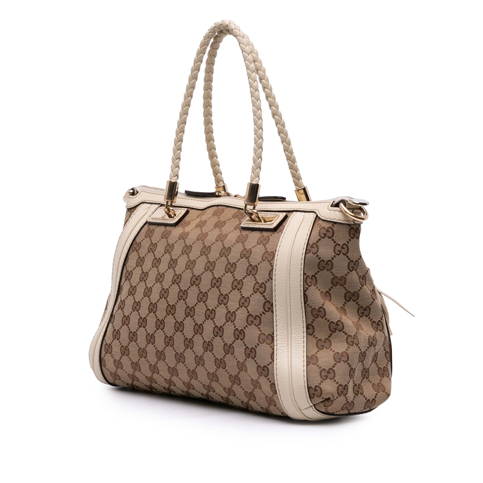GG Canvas Bella Satchel