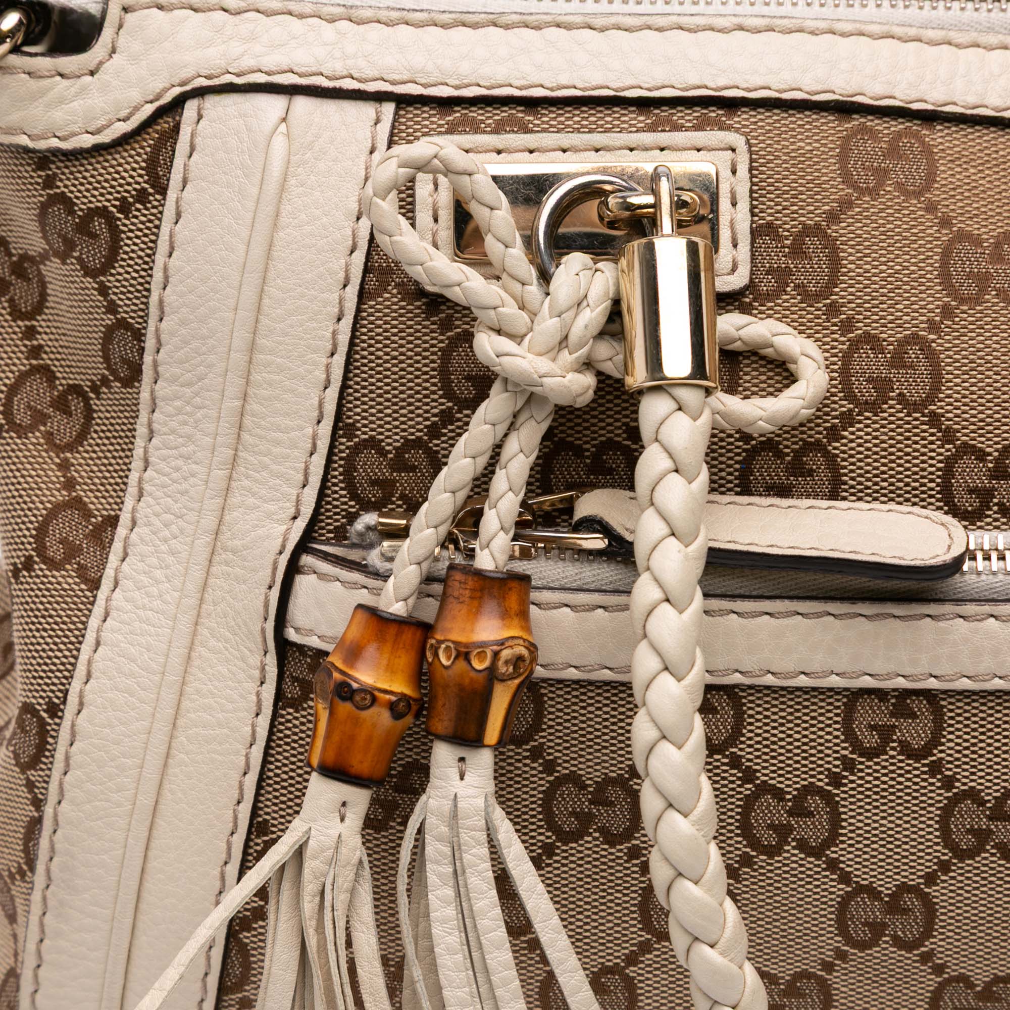 GG Canvas Bella Satchel