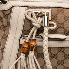 GG Canvas Bella Satchel