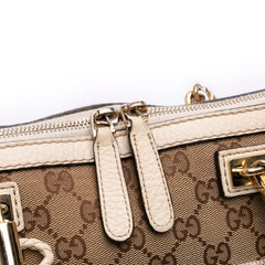 GG Canvas Bella Satchel