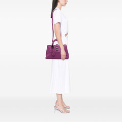 Small Nappa Intrecciato Roma Satchel