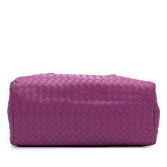 Small Nappa Intrecciato Roma Satchel