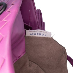 Small Nappa Intrecciato Roma Satchel