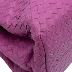 Small Nappa Intrecciato Roma Satchel