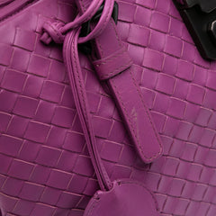 Small Nappa Intrecciato Roma Satchel