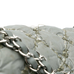 Paris-Byzance Nylon Tweed On Stitch Bubble Accordion Flap