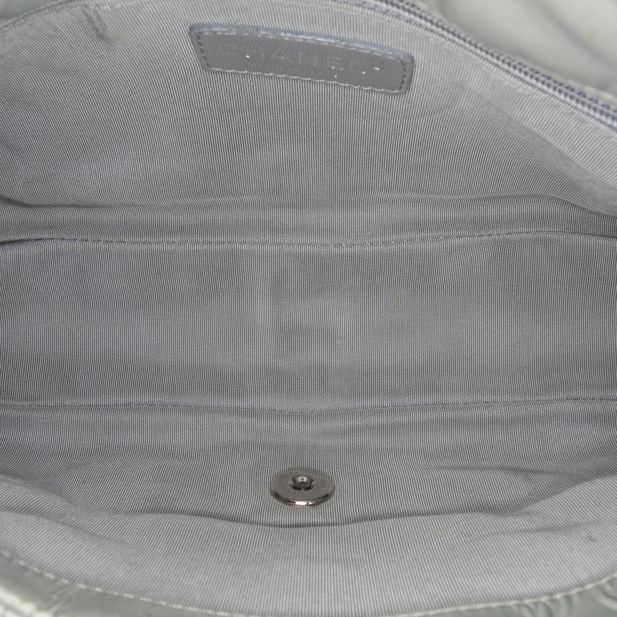 Paris-Byzance Nylon Tweed On Stitch Bubble Accordion Flap