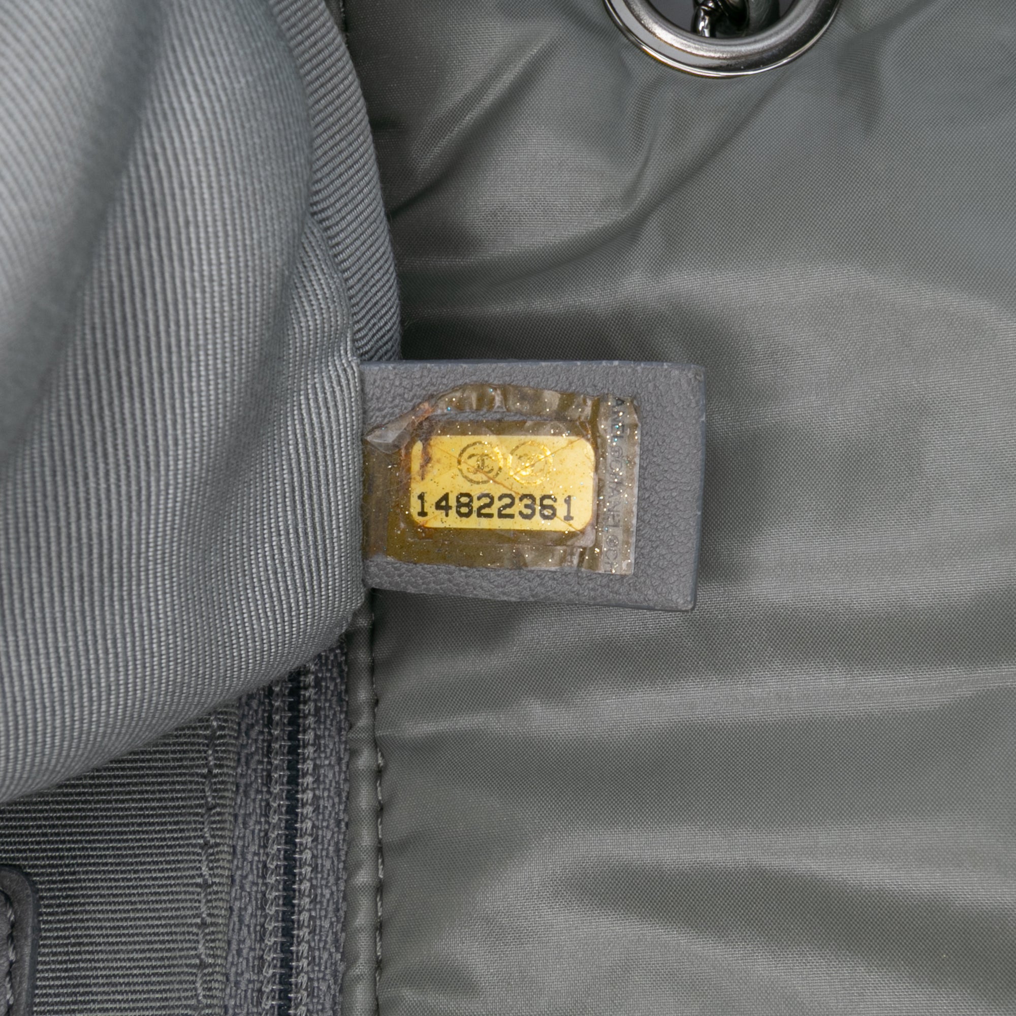 Paris-Byzance Nylon Tweed On Stitch Bubble Accordion Flap