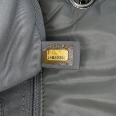 Paris-Byzance Nylon Tweed On Stitch Bubble Accordion Flap