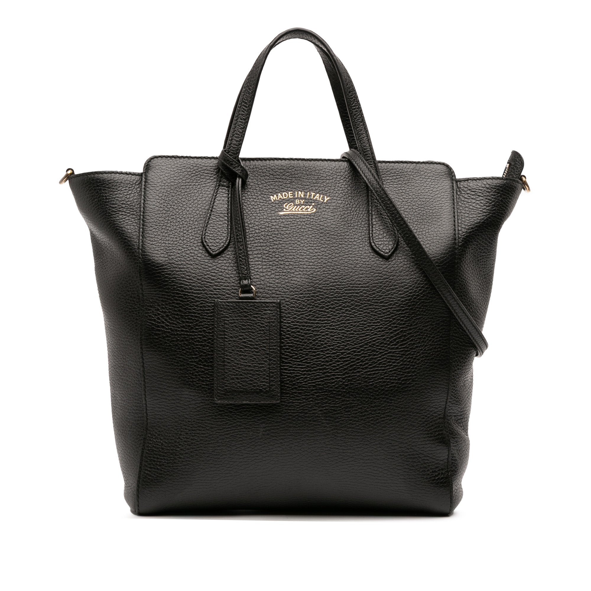 Leather Swing Convertible Tote