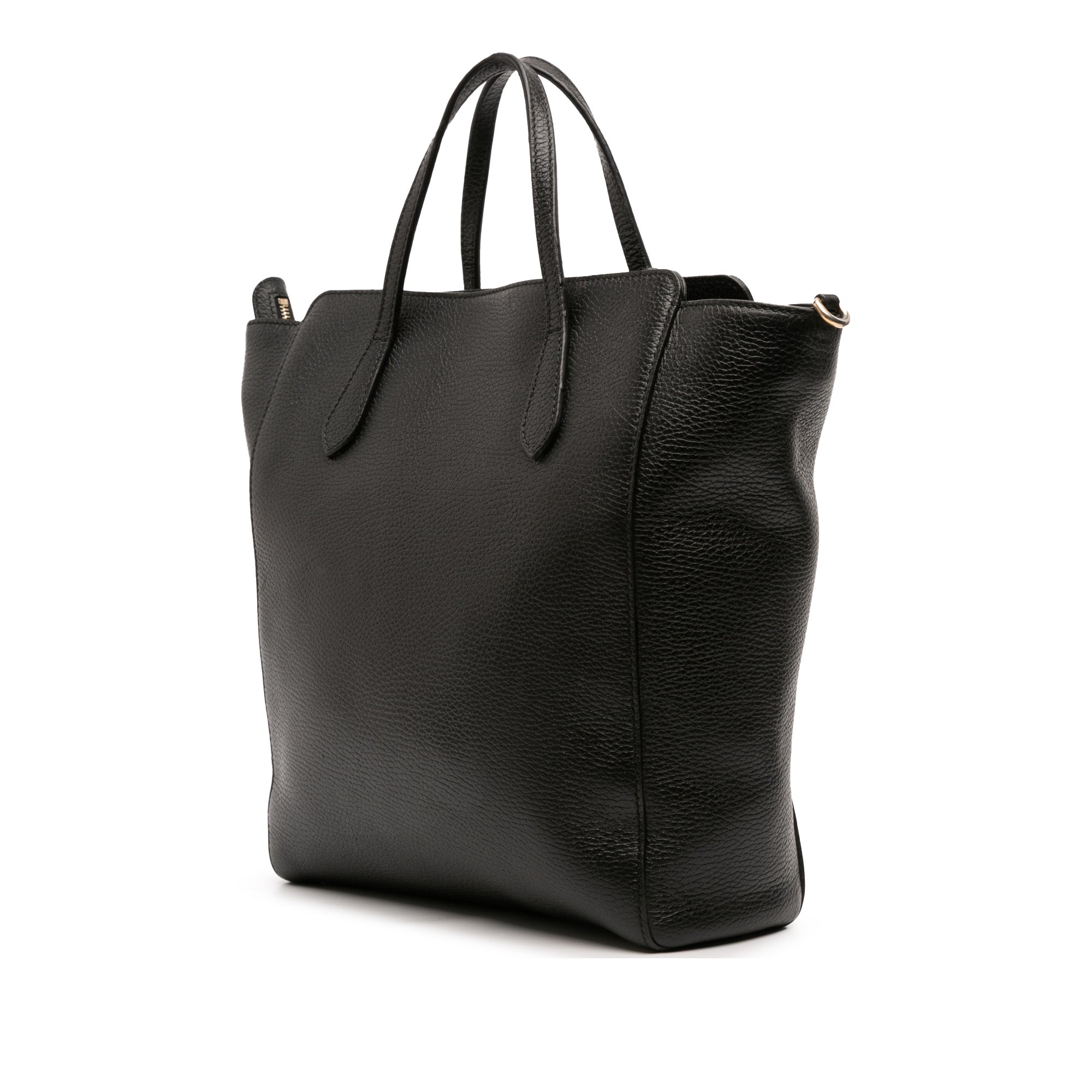 Leather Swing Convertible Tote